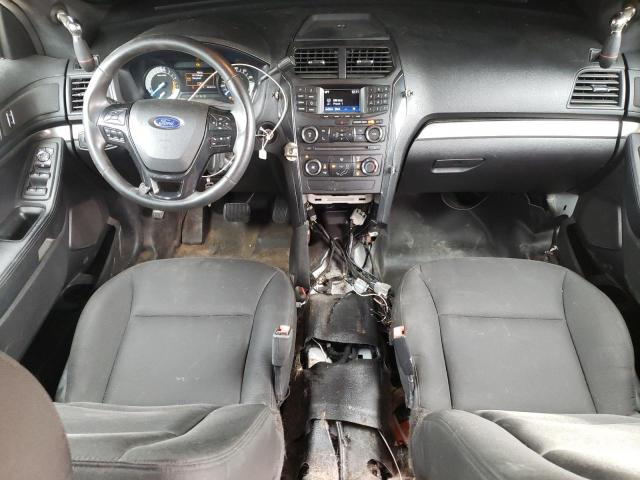 1FM5K8AR1GGB45010 - 2016 FORD EXPLORER POLICE INTERCEPTOR Weiß Foto 8