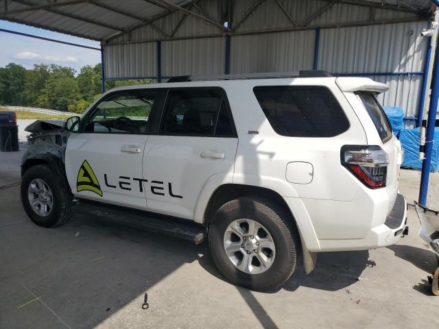 JTEMU5JR7N6046909 - 2022 TOYOTA 4RUNNER SR5/SR5 PREMIUM أبيض صورة 2