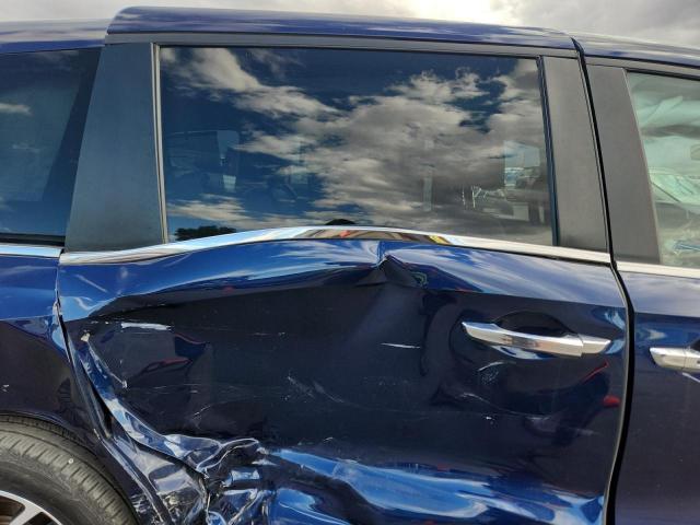 5FNRL6H81NB044612 - 2022 HONDA ODYSSEY TOURING BLUE photo 11