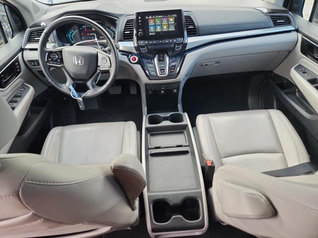 5FNRL6H81NB044612 - 2022 HONDA ODYSSEY TOURING BLUE photo 8