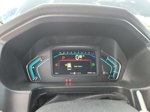 5FNRL6H81NB044612 - 2022 HONDA ODYSSEY TOURING BLUE photo 9