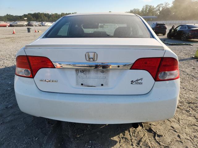 19XFA1F68BE036862 - 2011 HONDA CIVIC LX-S WHITE photo 6