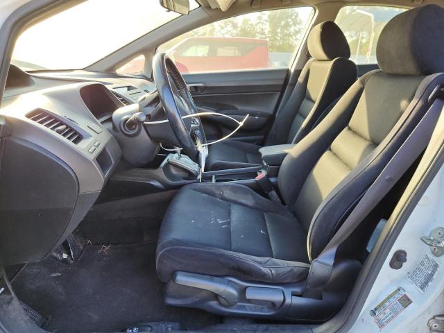 19XFA1F68BE036862 - 2011 HONDA CIVIC LX-S WHITE photo 7