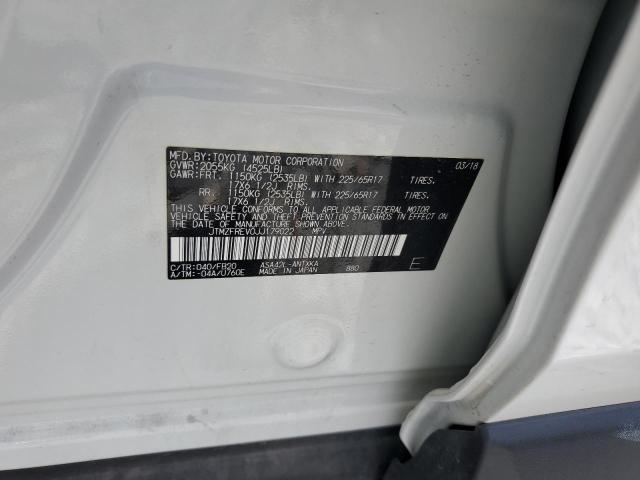 JTMZFREV0JJ179022 - 2018 TOYOTA RAV4 LE 白色 照片 14