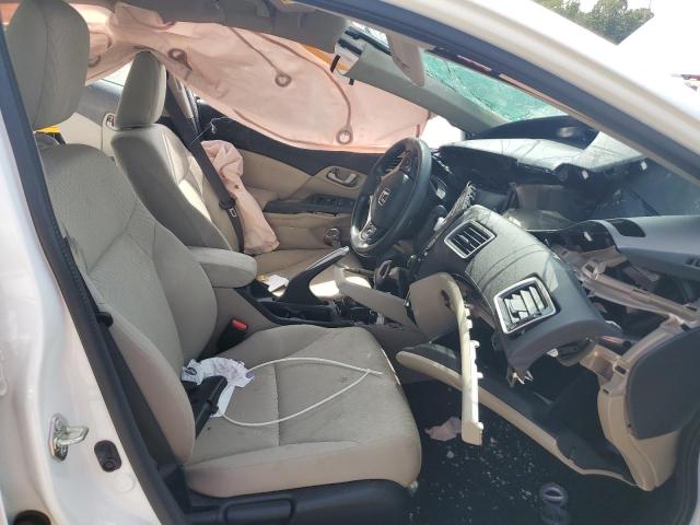 19XFB2F56EE046675 - 2014 HONDA CIVIC LX WHITE photo 7