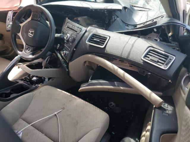 19XFB2F56EE046675 - 2014 HONDA CIVIC LX WHITE photo 8