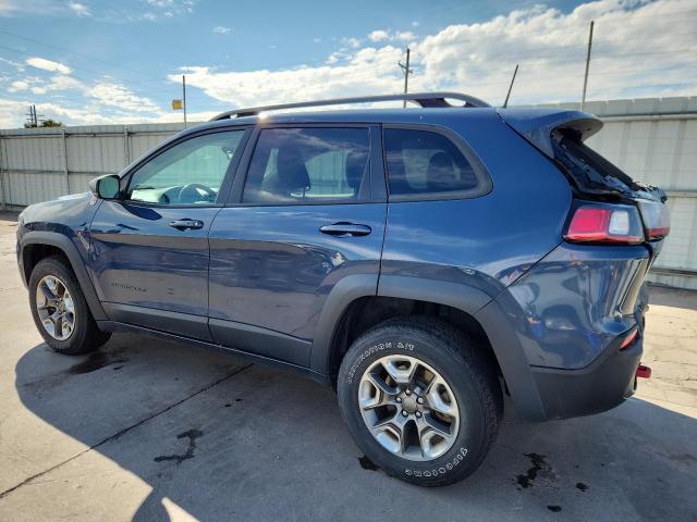 1C4PJMBN2KD375413 - 2019 JEEP CHEROKEE TRAILHAWK BLUE photo 2