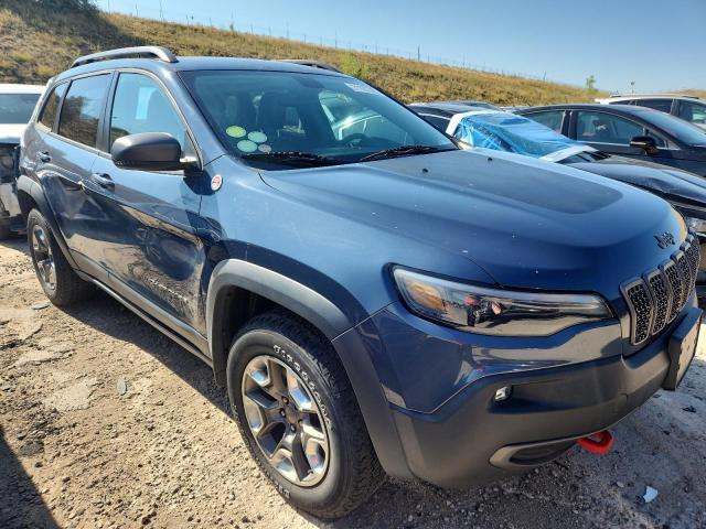 1C4PJMBN2KD375413 - 2019 JEEP CHEROKEE TRAILHAWK BLUE photo 4