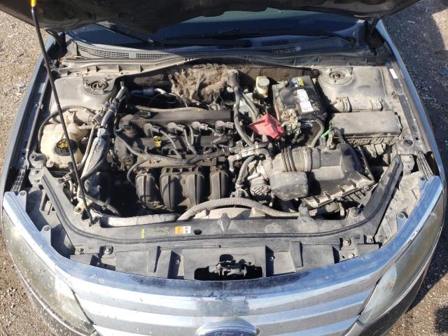 3FAHP0HA6AR257716 - 2010 FORD FUSION SE GRAY photo 11