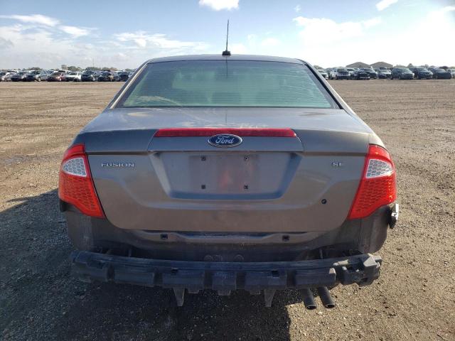 3FAHP0HA6AR257716 - 2010 FORD FUSION SE GRAY photo 6