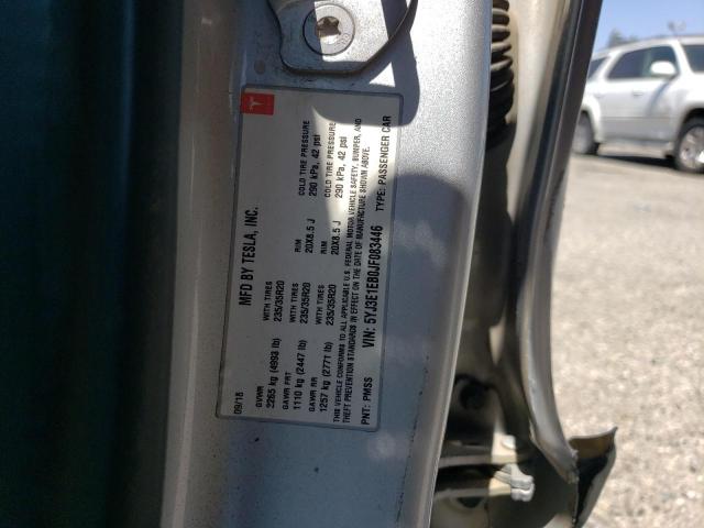5YJ3E1EB0JF083446 - 2018 TESLA MODEL 3 Argent photo 21