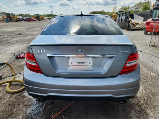 WDDGF8AB8DR251819 - 2013 MERCEDES-BENZ C 300 4MATIC GRAY photo 6