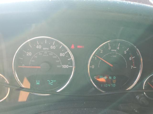 1J4BA5H17BL593450 - 2011 JEEP WRANGLER U SAHARA წითელი ფოტო 9