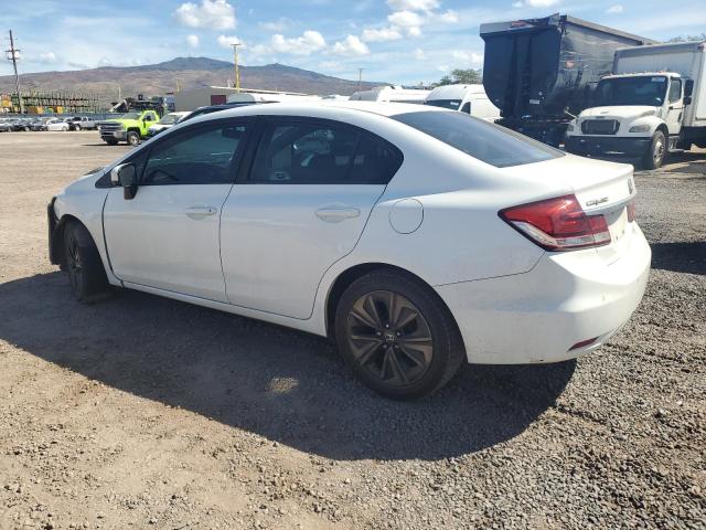 19XFB2F5XEE007720 - 2014 HONDA CIVIC LX WHITE photo 2