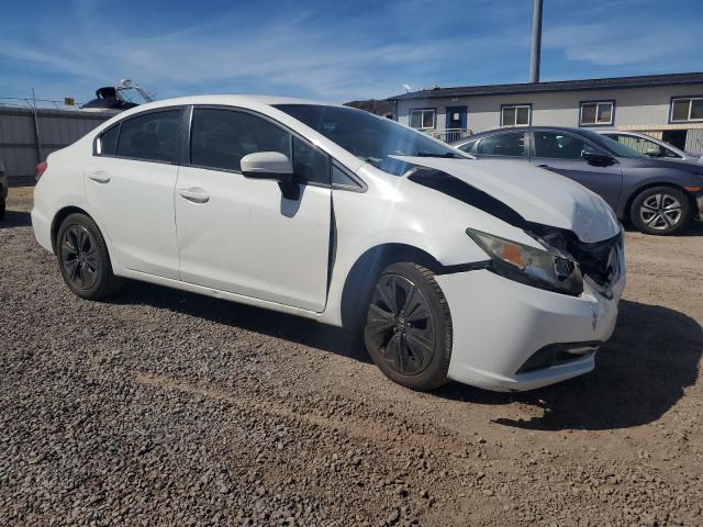 19XFB2F5XEE007720 - 2014 HONDA CIVIC LX WHITE photo 4