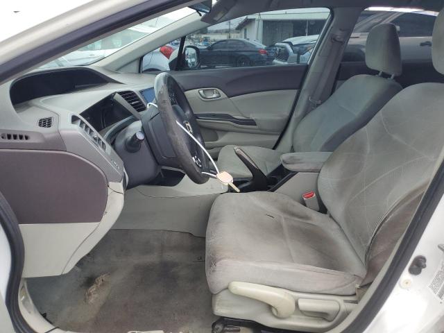 2HGFB2F64CH544417 - 2012 HONDA CIVIC HF WHITE photo 7