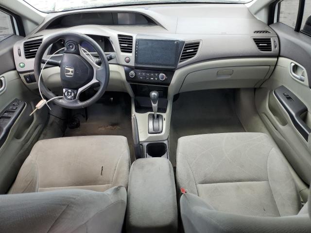 2HGFB2F64CH544417 - 2012 HONDA CIVIC HF WHITE photo 8