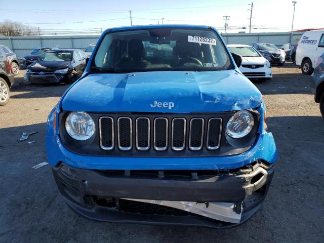 ZACCJBAT7FPC27946 - 2015 JEEP RENEGADE SPORT Կապույտ լուսանկար 5