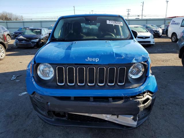 ZACCJBAT7FPC27946 - 2015 JEEP RENEGADE SPORT BLUE photo 5