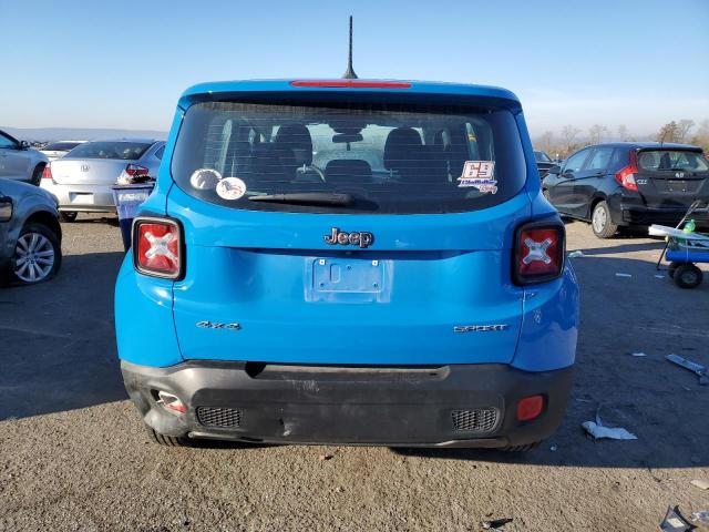 ZACCJBAT7FPC27946 - 2015 JEEP RENEGADE SPORT Կապույտ լուսանկար 6