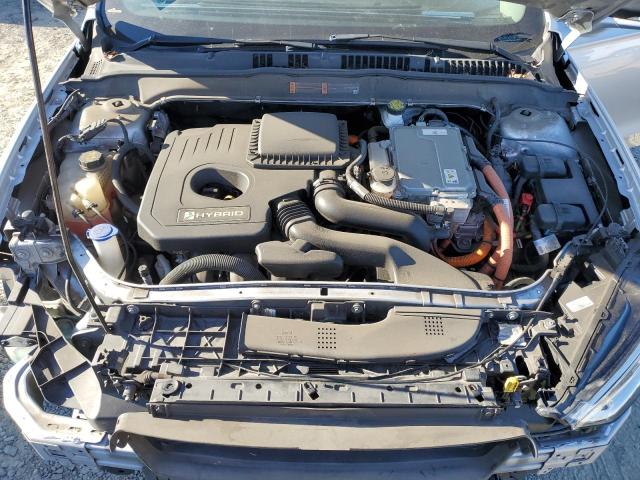 3FA6P0MUXKR255850 - 2019 FORD FUSION SEL SILVER photo 11