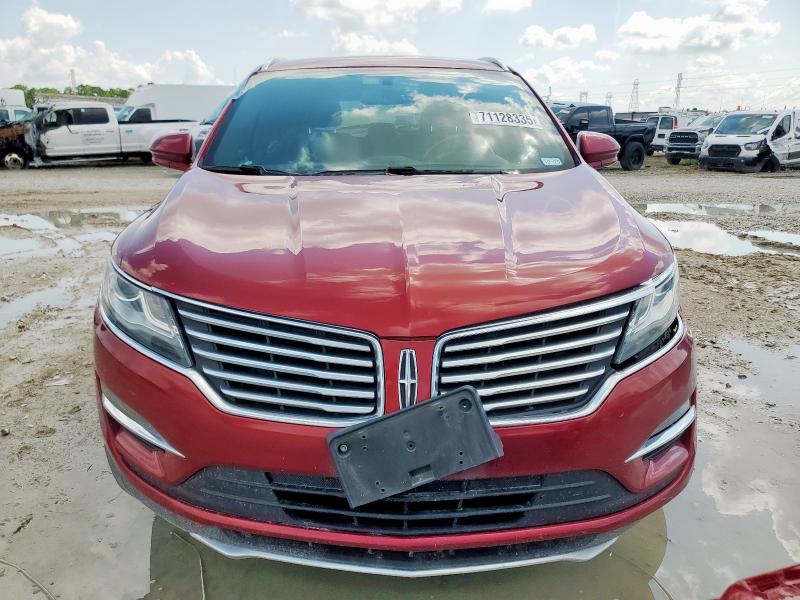 5LMCJ2C93HUL21236 - 2017 LINCOLN MKC SELECT RED photo 5