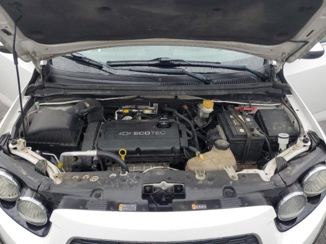 1G1JC5SH3C4163548 - 2012 CHEVROLET SONIC LT WHITE photo 11