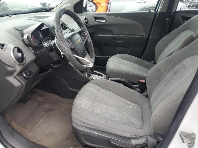 1G1JC5SH3C4163548 - 2012 CHEVROLET SONIC LT WHITE photo 7