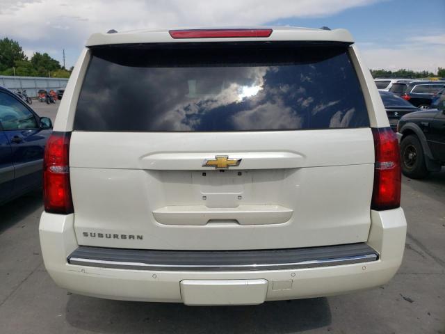 1GNSKKKC1FR123209 - 2015 CHEVROLET SUBURBAN K1500 LTZ CREAM photo 6