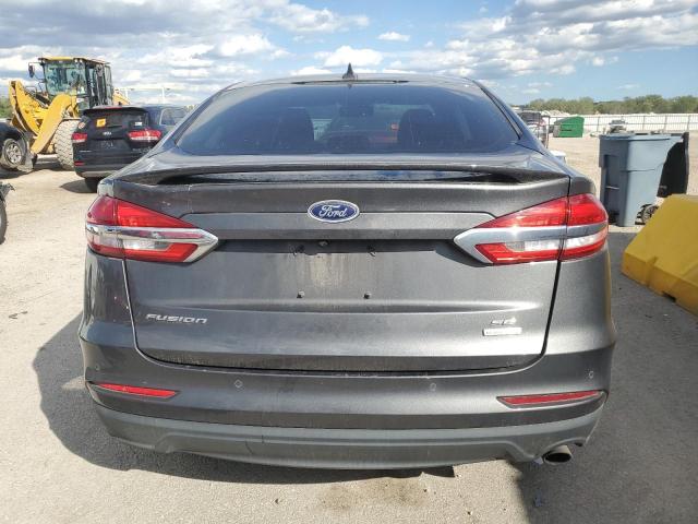 3FA6P0HD6KR119337 - 2019 FORD FUSION SE GRAY photo 6