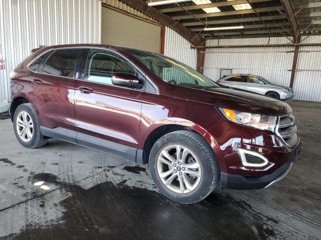 2FMPK3J99JBC07263 - 2018 FORD EDGE SEL მუქწითელი ფოტო 4