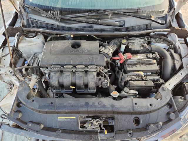 3N1AB7AP7KY310872 - 2019 NISSAN SENTRA S 白色 照片 11