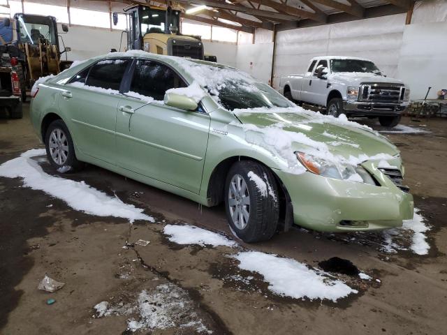 4T1BB46K79U102870 - 2009 TOYOTA CAMRY HYBRID GREEN photo 4