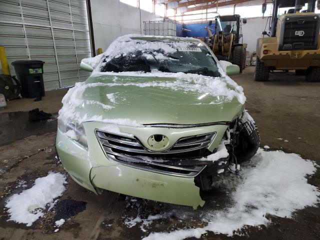 4T1BB46K79U102870 - 2009 TOYOTA CAMRY HYBRID GREEN photo 5