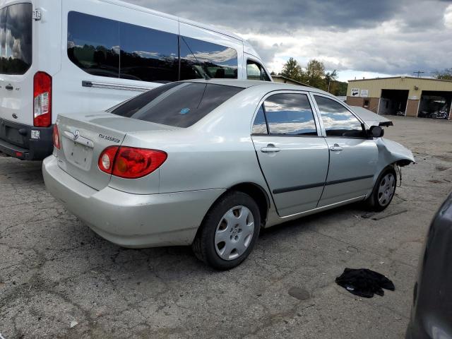 2T1BR32E44C190454 - 2004 TOYOTA COROLLA CE GRAY photo 3