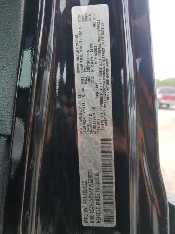 1C4HJXDG4PW639232 - 2023 JEEP WRANGLER SPORT BLACK photo 12