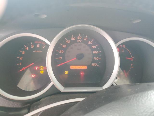 5TELU4ENXAZ684330 - 2010 TOYOTA TACOMA DOUBLE CAB მუქწითელი ფოტო 9