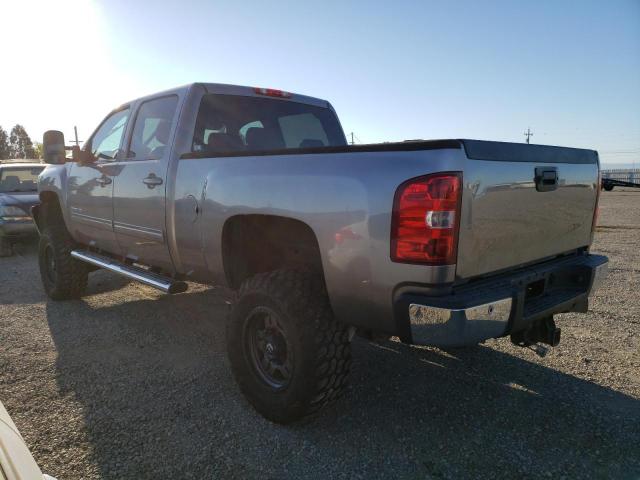 1GC1KXC89DF154640 - 2013 CHEVROLET SILVERADO K2500 HEAVY DUTY LT GRAY photo 2