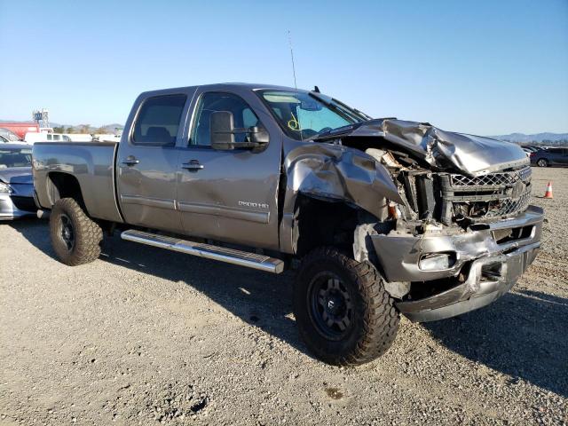 1GC1KXC89DF154640 - 2013 CHEVROLET SILVERADO K2500 HEAVY DUTY LT GRAY photo 4