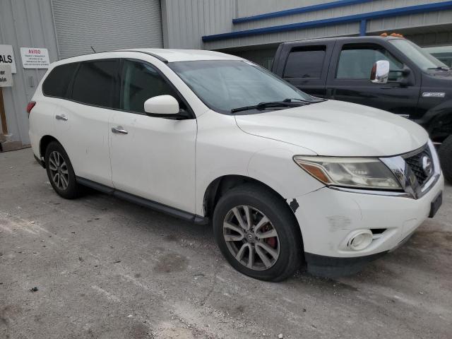 5N1AR2MM2EC720307 - 2014 NISSAN PATHFINDER S أبيض صورة 4