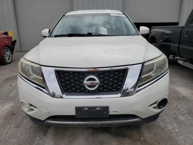 5N1AR2MM2EC720307 - 2014 NISSAN PATHFINDER S أبيض صورة 5
