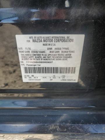 1YVHZ8BH5B5M09007 - 2011 MAZDA 6 I 黑色 照片 13