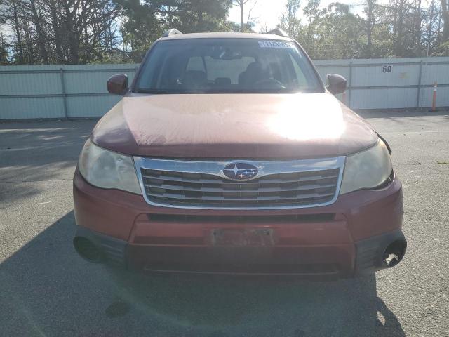 JF2SH6CC3AH751933 - 2010 SUBARU FORESTER 2.5X PREMIUM RED photo 5