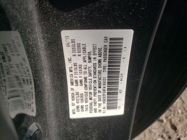 1HGCR2F58FA166031 - 2015 HONDA ACCORD SPORT BLACK photo 12