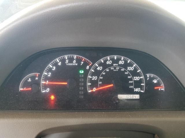 4T1BF30K85U607446 - 2005 TOYOTA CAMRY LE GRAY photo 9