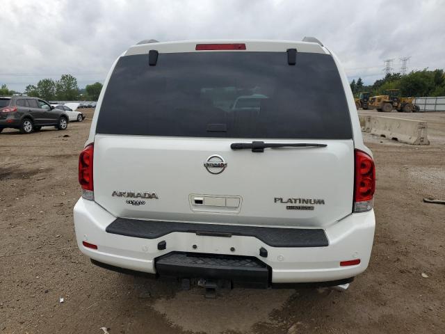 5N1AA0NEXEN611343 - 2014 NISSAN ARMADA PLATINUM WHITE photo 6
