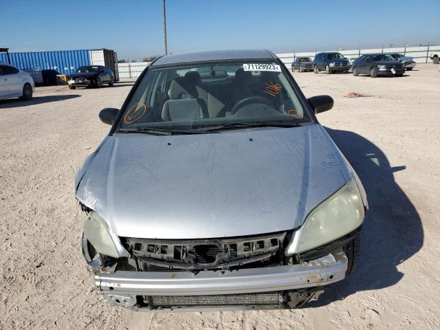 1HGES16375L018235 - 2005 HONDA CIVIC DX VP Gümüş foto 5