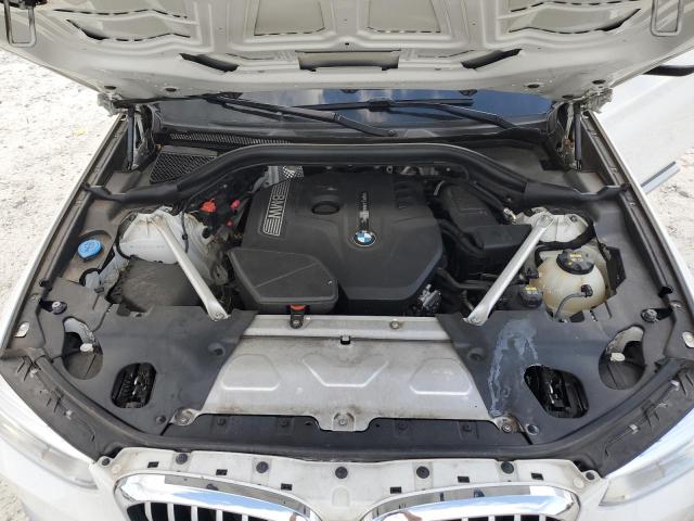 5UXTR7C59KLF25483 - 2019 BMW X3 SDRIVE30I WHITE photo 12