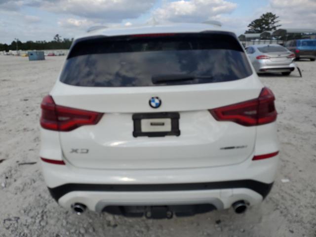 5UXTR7C59KLF25483 - 2019 BMW X3 SDRIVE30I WHITE photo 6