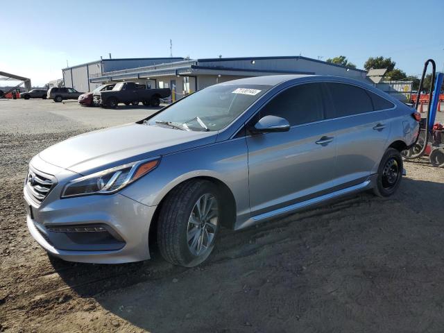 5NPE34AF7GH372441 - 2016 HYUNDAI SONATA SPORT SILVER photo 1